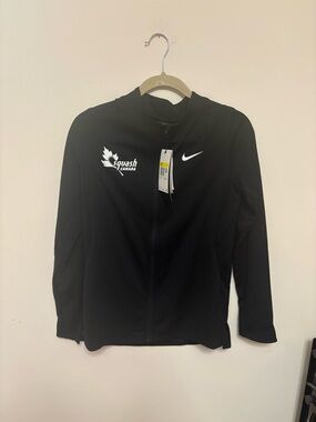 NWT Nike Dri-FIT UV Victory Full-Zip Golf Jacket Women's Small Black Squash
